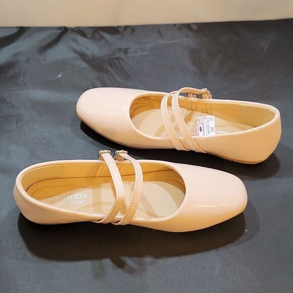 BRAND NEW TOP MODA MARY JANE STYLE WOMEN'S FLAT - Picture 8 of 14